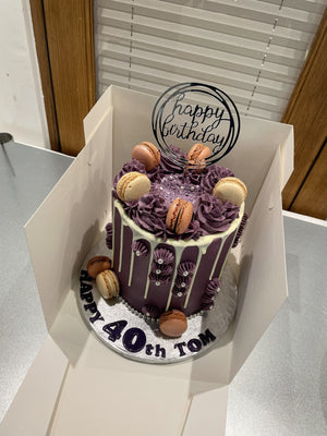 BUTTERFLY ELEGANCE OCCASION CAKE