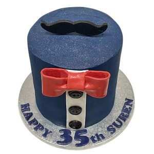 SHIRT WITH BOW OCCASION CAKE