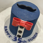 SHIRT WITH BOW OCCASION CAKE