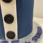 SHIRT WITH BOW OCCASION CAKE
