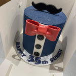 SHIRT WITH BOW OCCASION CAKE