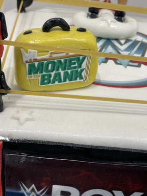 WWE THEMED CAKE