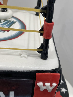 WWE THEMED CAKE