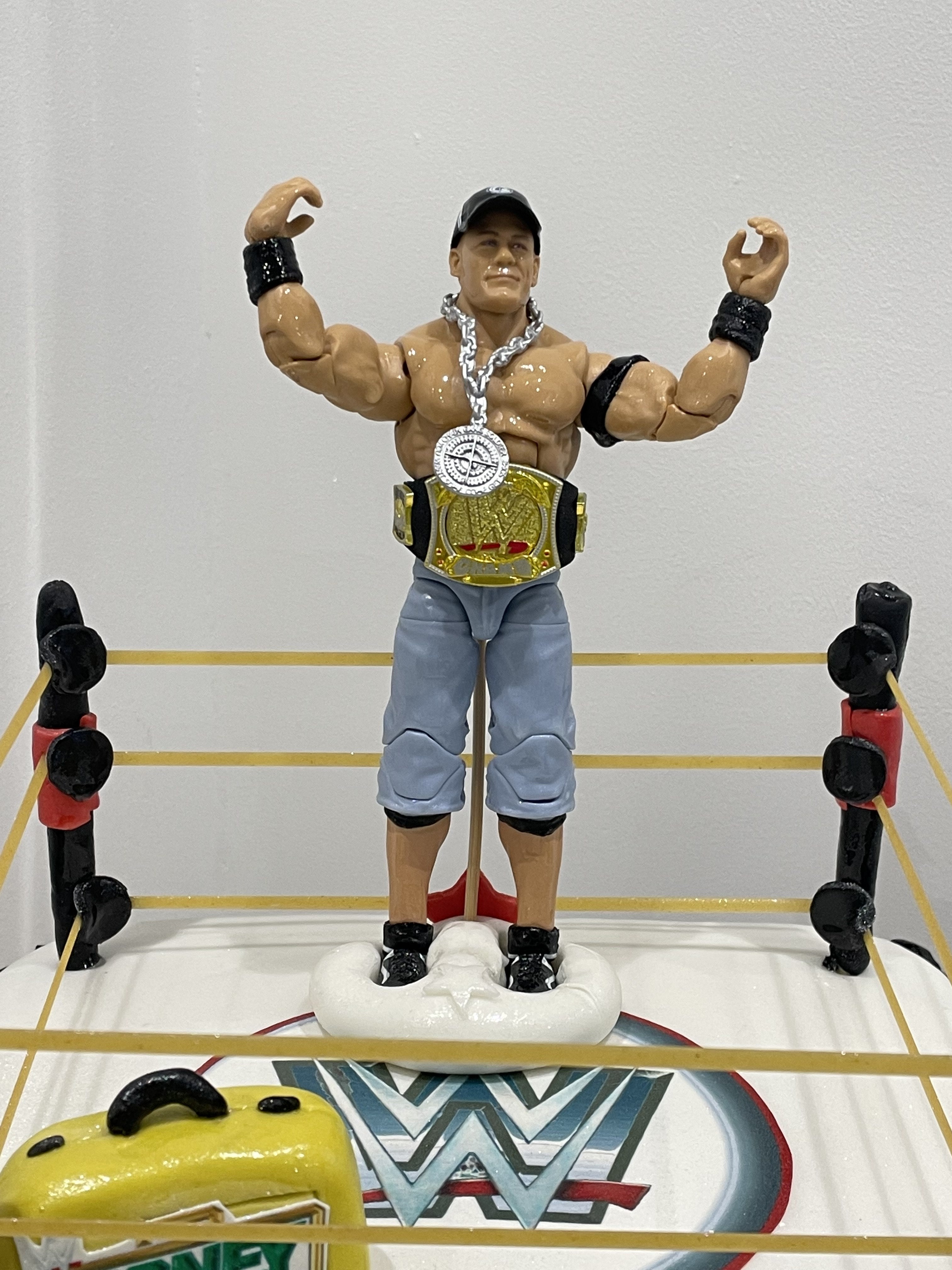 WWE THEMED CAKE