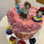 PRINCESS CASTLE WHITE DRIP CAKE