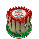 FOOTBALL THEME CAKE