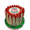 FOOTBALL THEME CAKE
