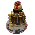 FERRERO ROCHER GOLD DRIP CAKE