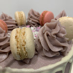 LILAC PEARL MACAROON DRIP CAKE