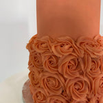 ROSETTE TIER CELEBRATION CAKE