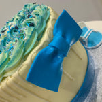 BABY BOY TIE & BOOTIES CAKE