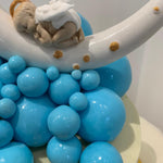 WHITE MOON - CHRISTENING CAKE