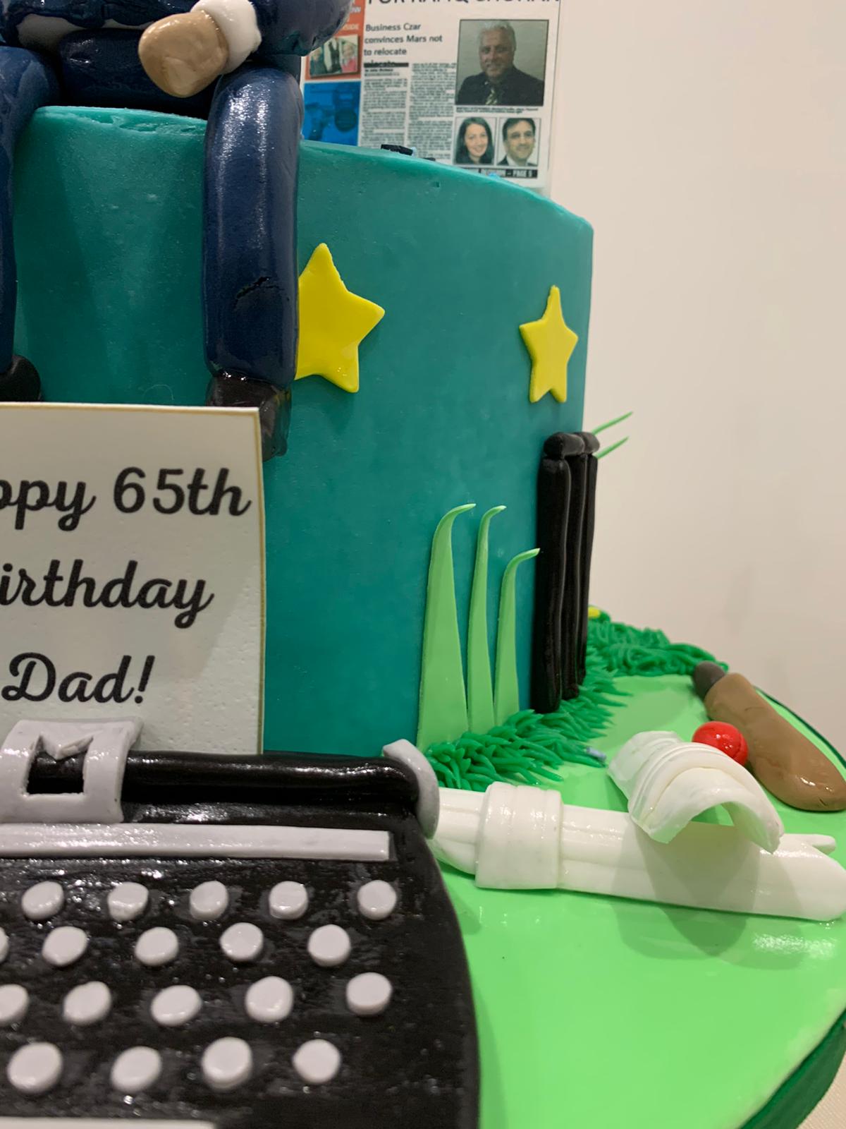MEMORY LANE THEME CAKE