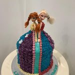 DOUBLE PRINCESS CAKE