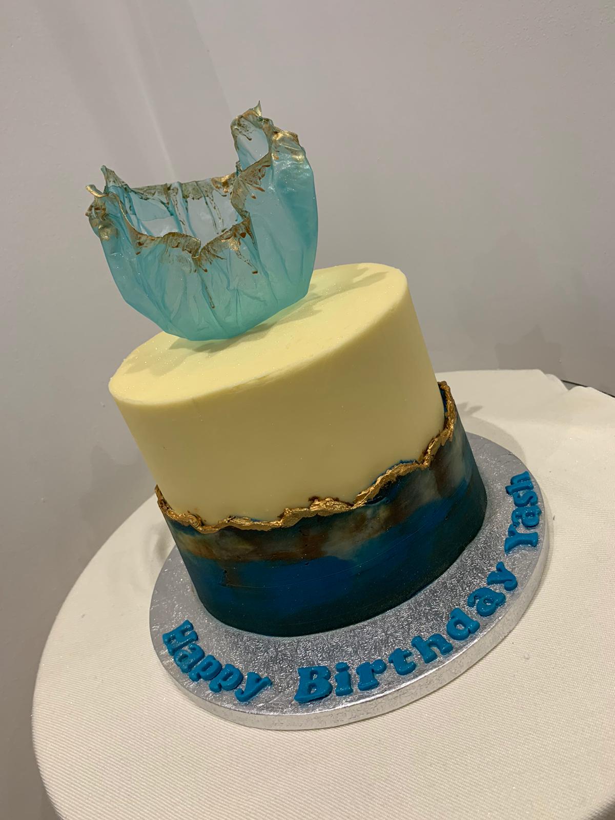 BLUE WAFER SAIL FAULTLINE CAKE