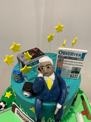 MEMORY LANE THEME CAKE