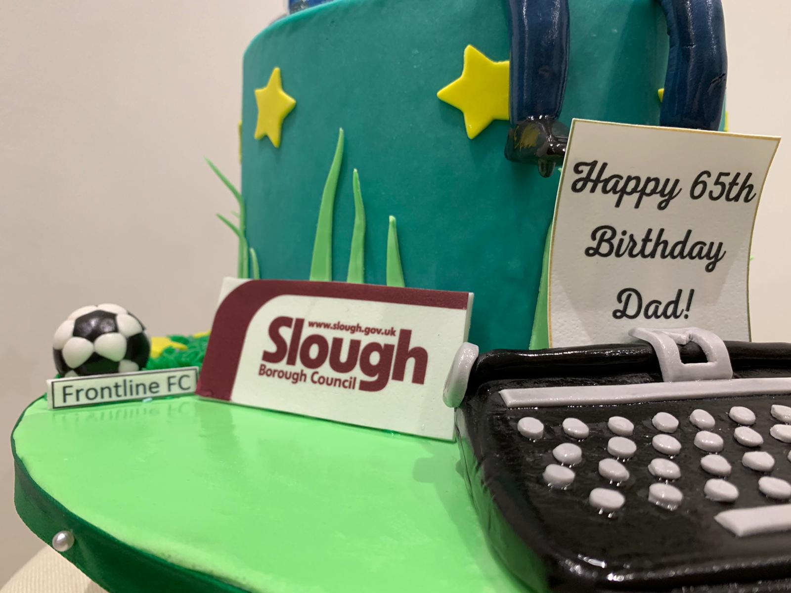 MEMORY LANE THEME CAKE