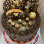 CHOCOLATE & STRAWBERRY CAKE