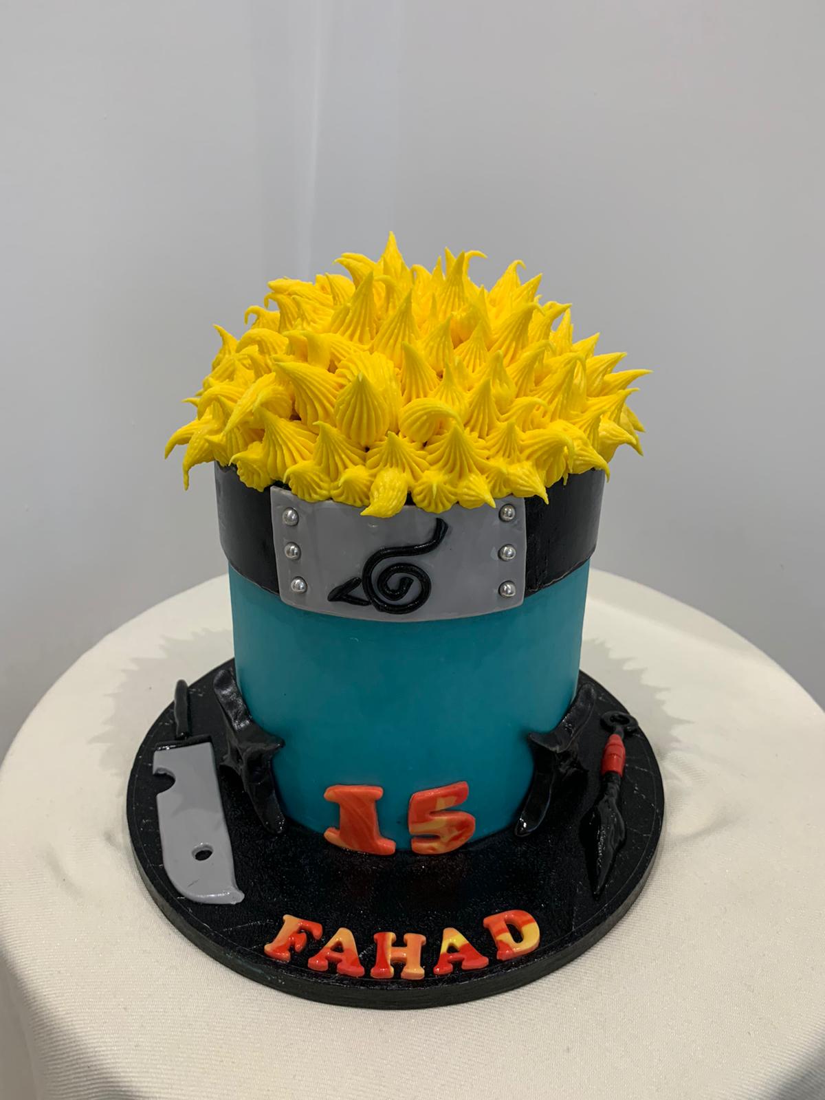 ANIME COMIC CHARACTER THEME CAKE