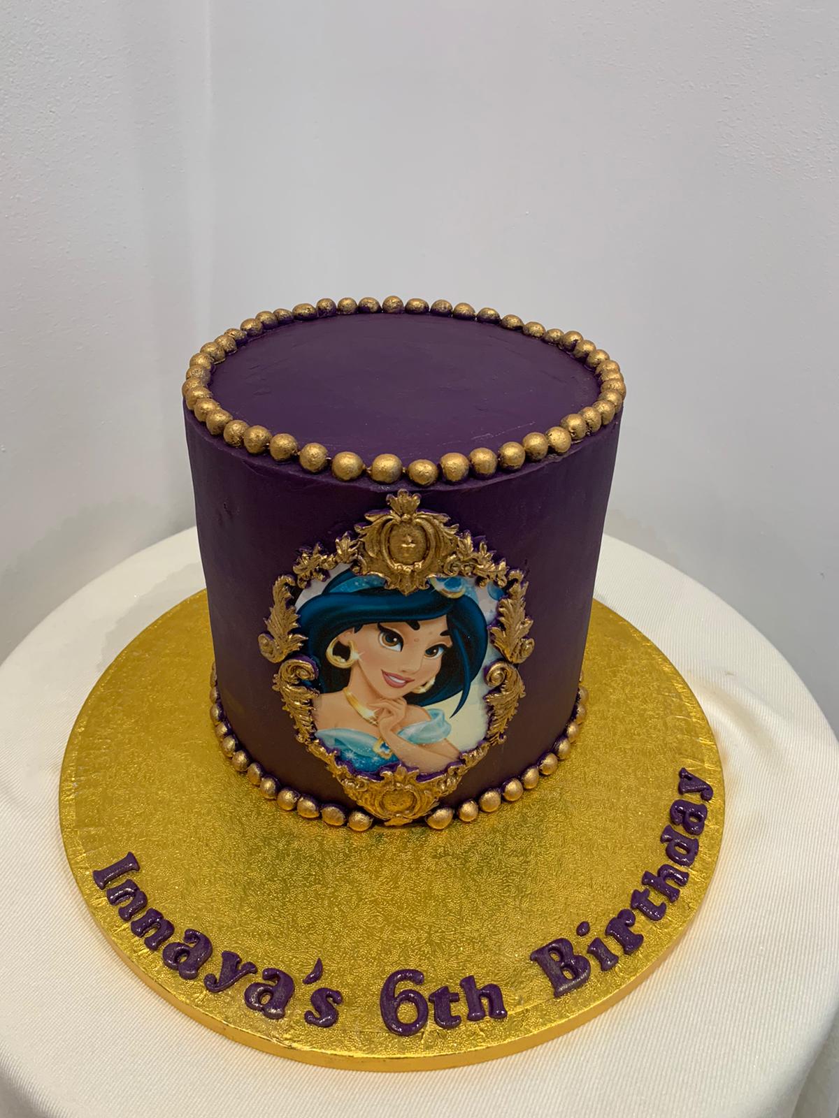 PRINCESS & LAMP THEME CAKE