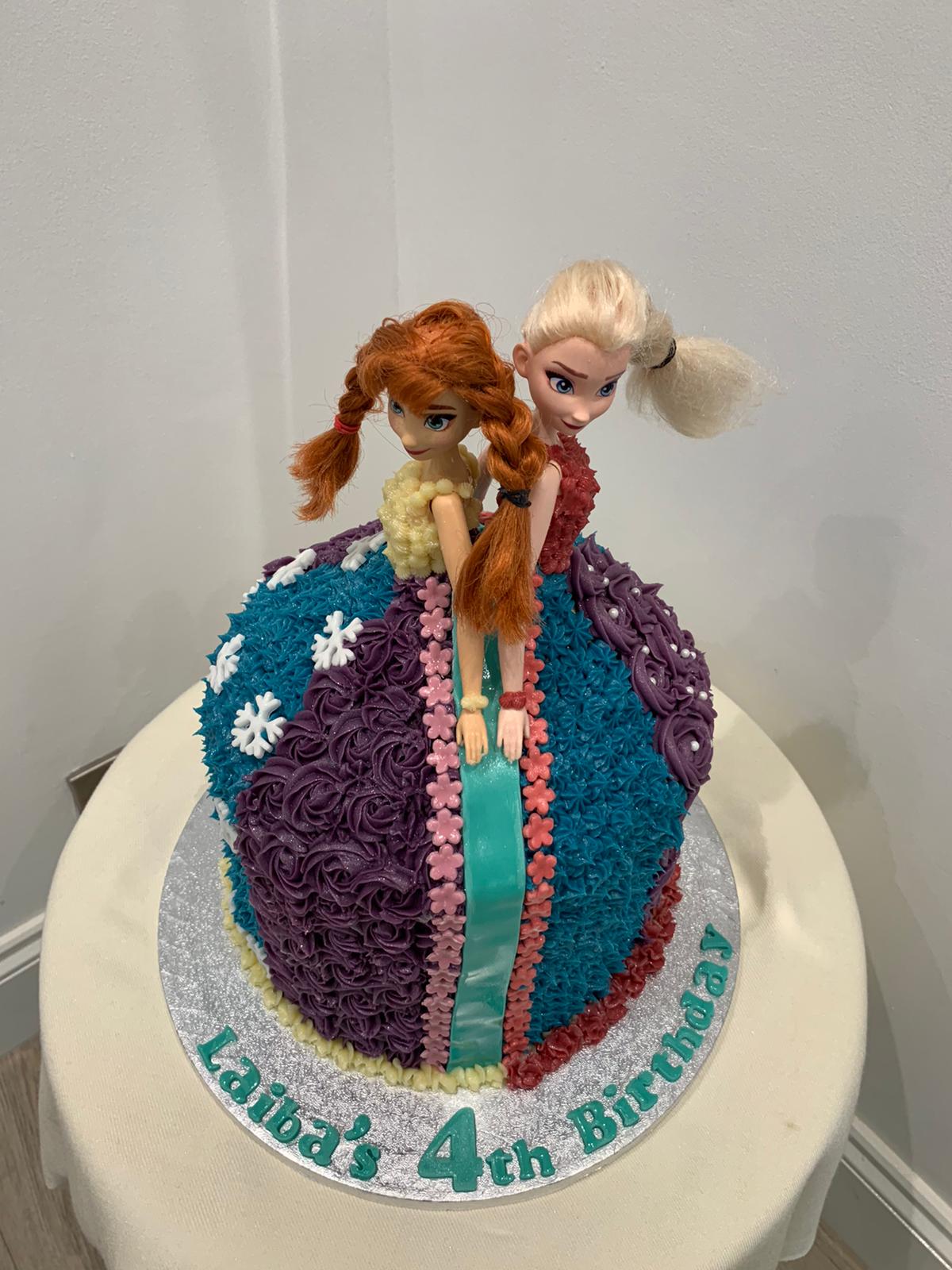 DOUBLE PRINCESS CAKE