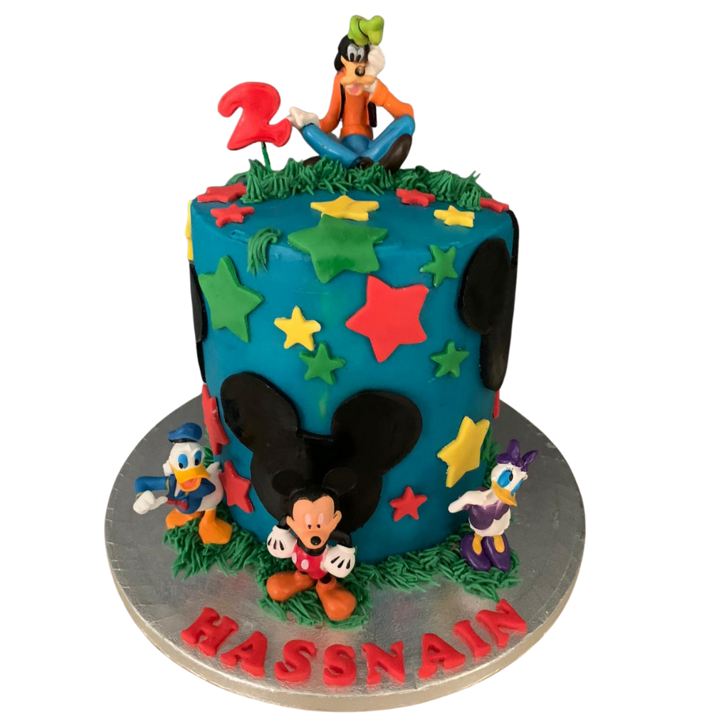 CARTOON CHARACTER & FRIENDS CAKE