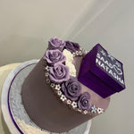 LILAC FLOWER CELEBRATION CAKE