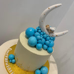 WHITE MOON - CHRISTENING CAKE