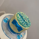 BABY BOY TIE & BOOTIES CAKE
