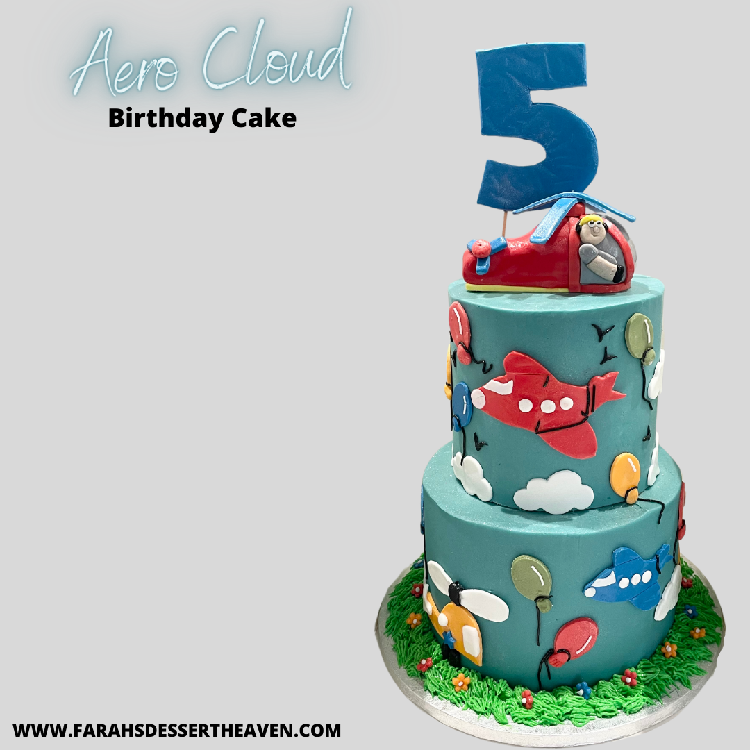 AERO CLOUD BIRTHDAY CAKE