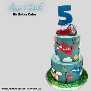 AERO CLOUD BIRTHDAY CAKE
