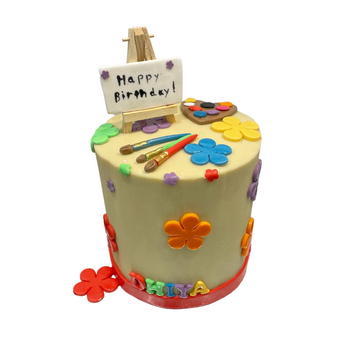 ARTIST SET THEME CAKE