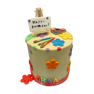 ARTIST SET THEME CAKE