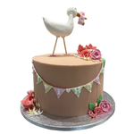 BABY & STORK CELEBRATION CAKE