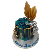 AZURE SAIL GOLD DRIP CAKE