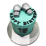 BOXING GLOVES THEME CAKE