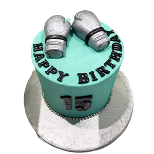 BOXING GLOVES THEME CAKE