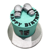 BOXING GLOVES THEME CAKE