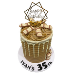 BUENO WHITE CHOC DRIP CAKE