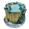 BUTTERLY FLORAL DRIP OCCASION CAKE