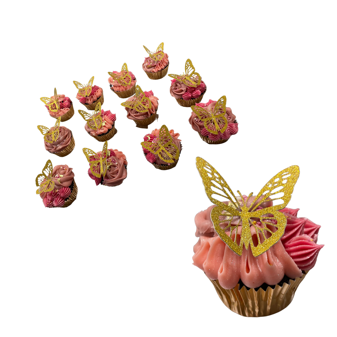 BUTTERFLY CUPCAKES GIFT BOX