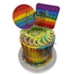 COLOUR ART DRIP OCCASION CAKE