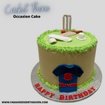 CRICKET THEME CAKE