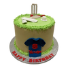 CRICKET THEME CAKE