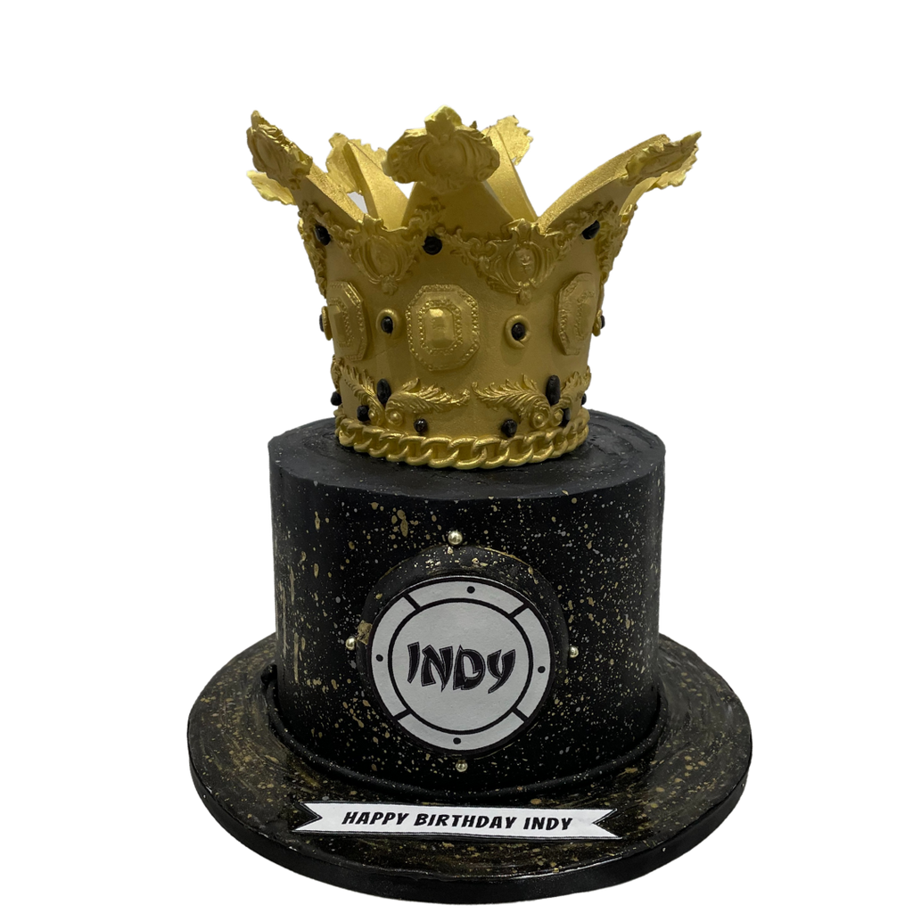 CROWN GOLD OCCASION CAKE