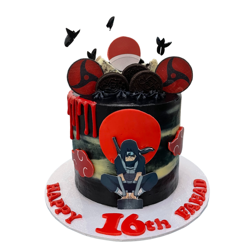 DARK NINJA ANIME CAKE