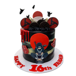 DARK NINJA ANIME CAKE