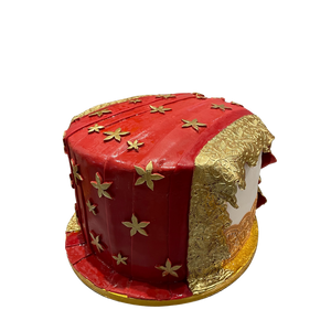 DUPATTA THEME MEHNDI/WEDDING CAKE