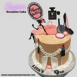 ELEGANCE LADY OCCASION CAKE