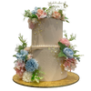 FLORAL PEARL OCCASION CAKE